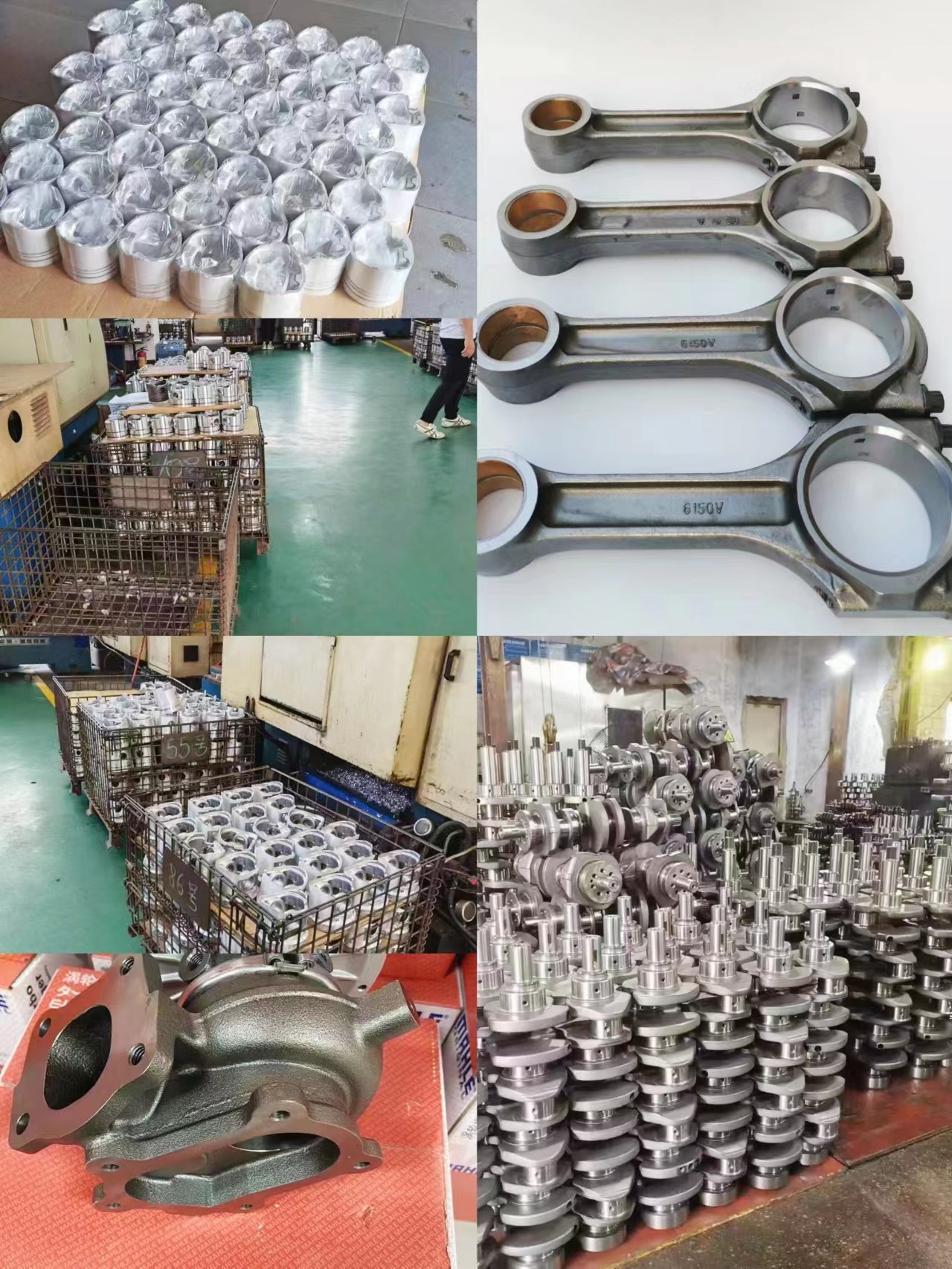 High Quality Diesel Engine 8-98029270-5 4HK1 Forged steel Crankshaft For Isuzu Excavator Spare Parts