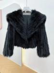 Luxury Faux Fur Static-free OEKO-TEX 100 Standard Quality 50/75D Spun yarn hand