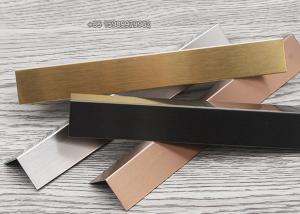 Wholesale 2.5m Stainless Steel Wall Protection , SUS304 Metal Wall Angle Corner Protectors from china suppliers