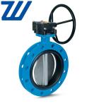 Ductile Iron Butterfly Valve Gearbox/Lever Operation Flange End