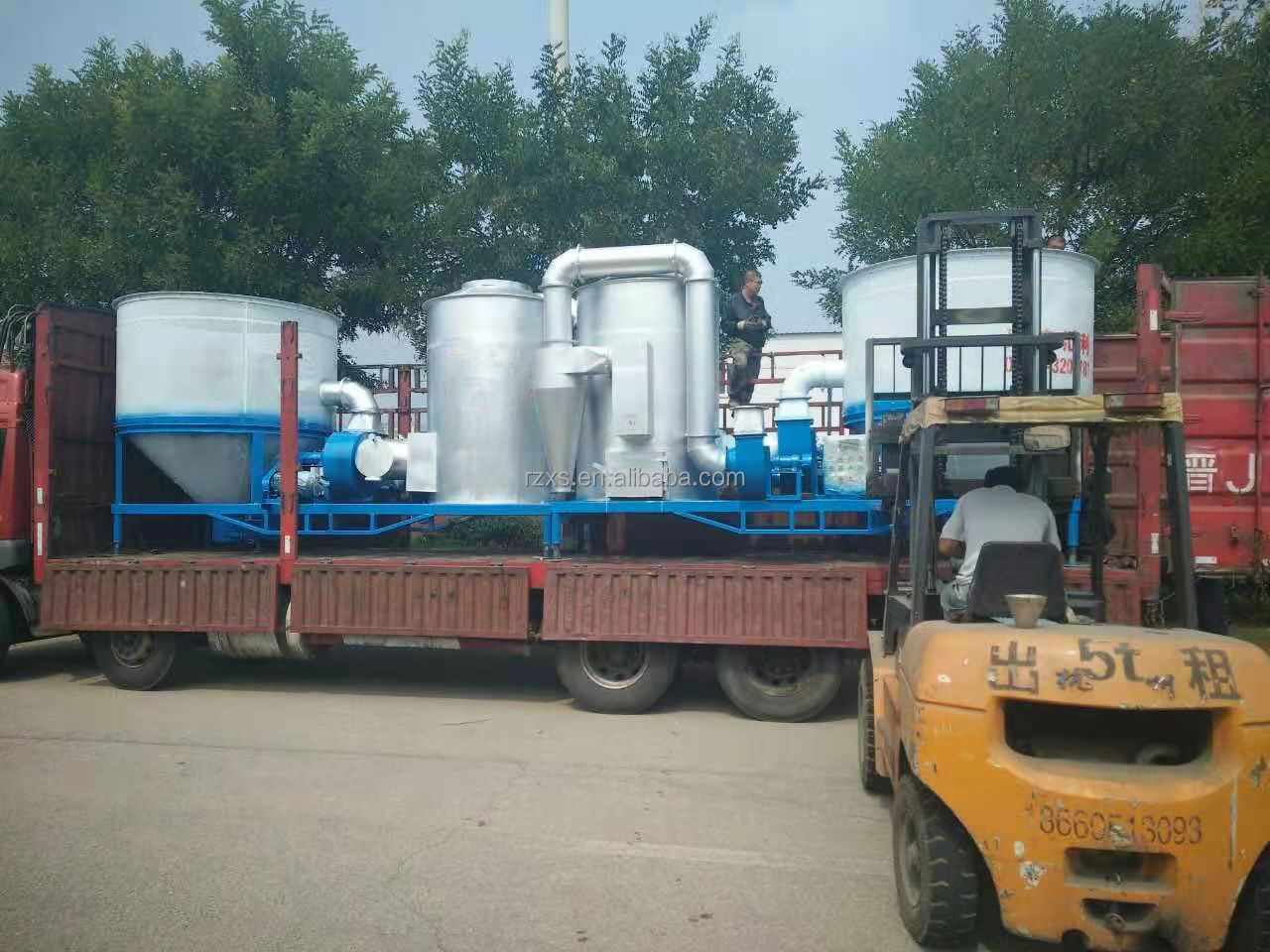 5HG-0.75A 2 Ton Mini Rice Hull Steam Boiler for Corn Paddy Grain Dryer in Philippines