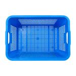 Vegetables Industry Customized Logo Food Grade Nestable Vented Plastic Crate