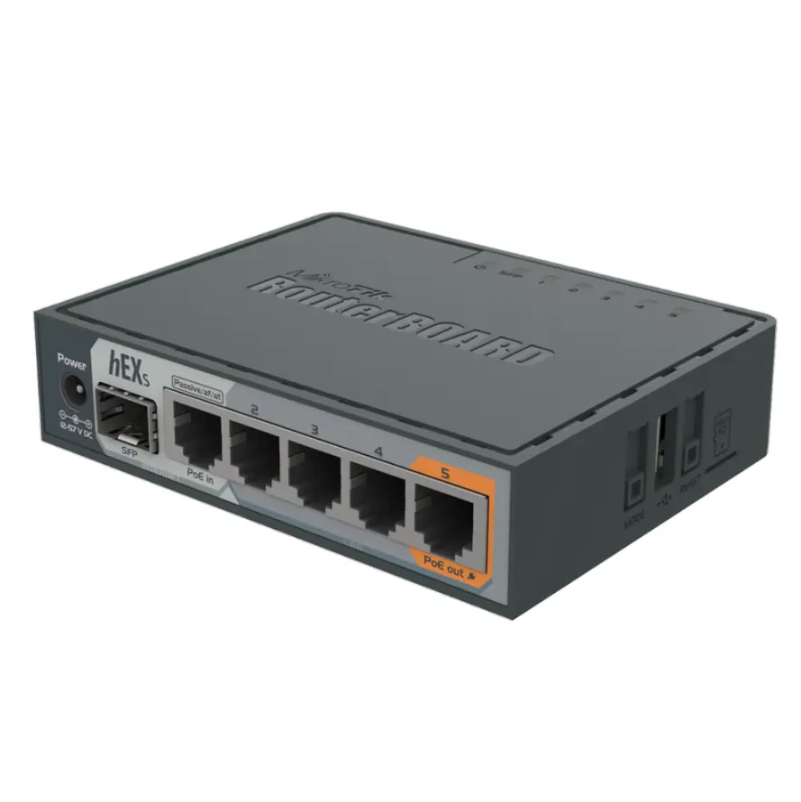 2.4G 5G Wifi Outdoor Access Point 2.4ghz 4 4 Ethernet Router Rb760igs L4 5 Ports Gigabit 4g Router Suitable for Workstation