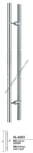 Wholesale Stainless steel door handle HL6001, dia38 X 800 from china suppliers