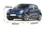 Ora Women's Cars 2024's Electric Car with Roof Rack and Electronic Stability