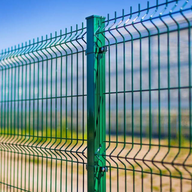 2x2 Powder Coated Wire Mesh Fencing Construction Temporary Fencing non rusting
