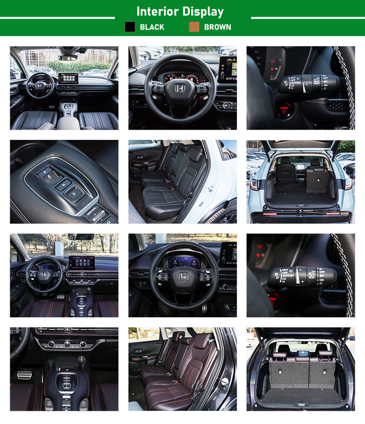 Energy vehicles 2024 2023 Honda ZR-V Gasoline Car SUV zr-v hr-v honda For Adult Maximum Power Ps 100-150Ps Rear Camera Camera