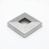 Buy cheap 304 316 Stainless Steel Square Stair Railing Post Base Cover High Temperature from wholesalers