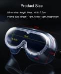 Closed Medical Safety Goggles Anti Splash Anti Fog Goggles Uv Protection