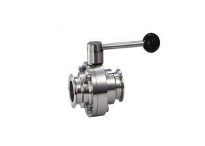 Wholesale 1.4301 1.4404 Butterfly Stainless Steel Valves Cracking Resistance For Piping System from china suppliers