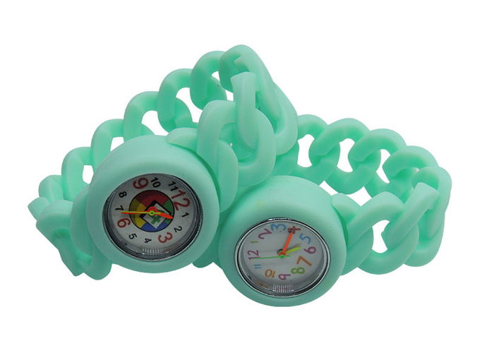 Silicone Braided Bracelet Children's Electronic Silicone Watch LED Touch Cartoon Watch Promotion Custom Gift Cartoon