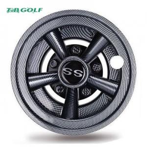 Wholesale Strong Universal Golf Cart Wheel Covers 8 Inch Set of 4 330g Weight from china suppliers