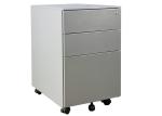 Cold Rolling Steel Plate H620mm Mobile Pedestal Cabinet Non KD