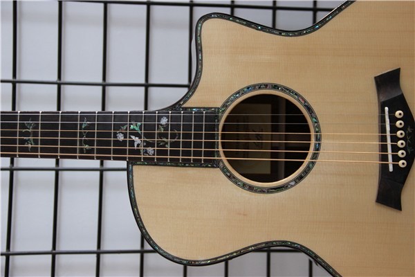 Free shipping 6 string 160E electric acoustic guitar sunburst for professional musical instrument