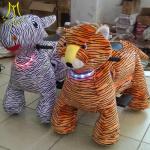 Hansel plush toys stuffed animals on wheels animals rides for sale