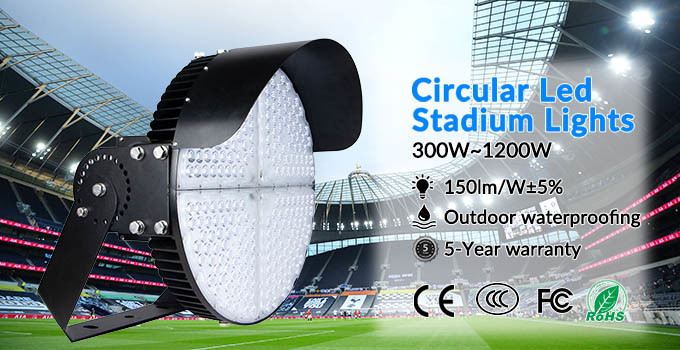 UV Resistance LED Stadium Lights 50000hrs Flood Light For Cricket Ground And Baseball Field