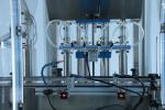 10 Heads Automatic Filling Machine 0.6Mpa Air Pressure 10-1000ml Volume
