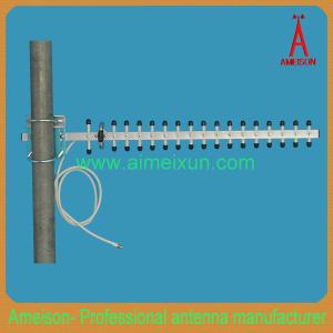 Wholesale 2.4GHz 18dBi heavy-duty extruded anodized Aluminum Yagi Antenna WLAN antenna from china suppliers
