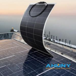Wholesale High Efficiency Marine 18V 24V 200 Watts 275W Flexible Monocrystalline Solar Panel for Home Car Yacht System Kit from china suppliers