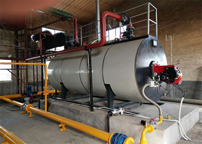 Environmental Gas Fired Hot Water Furnace 2t Vertical / Horizontal Type