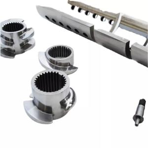 Wholesale 316L Plastic Extruder Twin Screw Barrel For PVC Machine from china suppliers