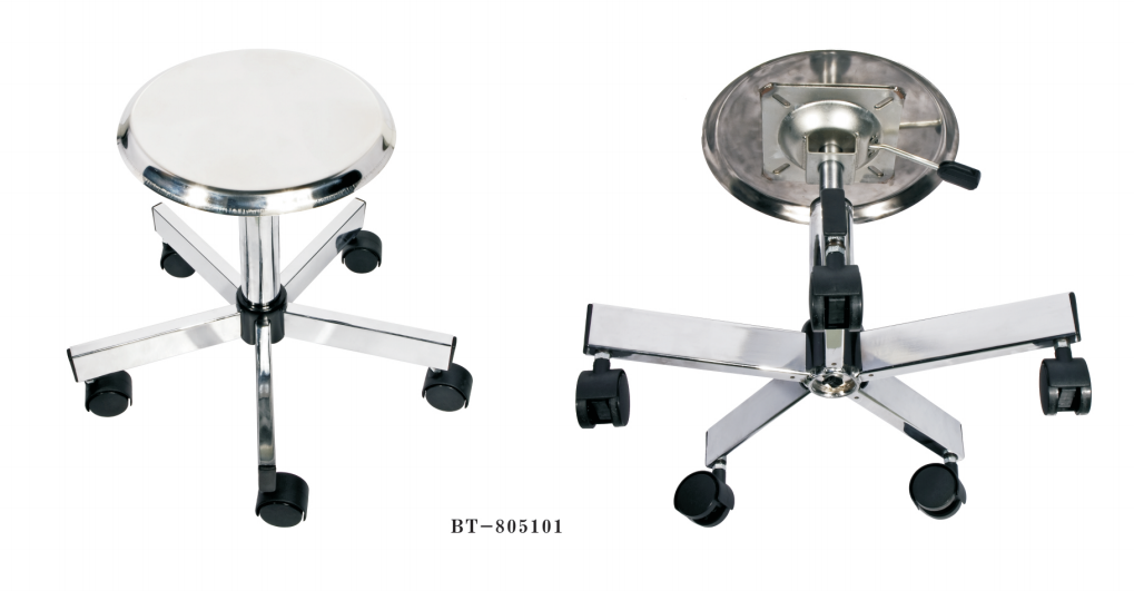 Laboratory stool detailed view