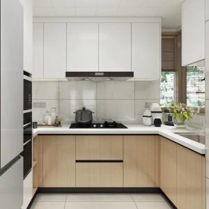 Wholesale OEM Slab Alder Wood Modern Kitchen Cabinets Carcass Unit Euro Style from china suppliers
