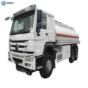Wholesale 15000L Sinotruk Howo 6x4 336hp Fuel Tanker Truck For Oil Transportation from china suppliers