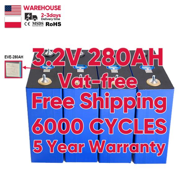 Lifepo 4 Prismatic Lfp Lithium Solar Battery Lf304 300Ah 302Ah 310Ah 3.2V 320Ah