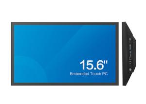 Wholesale 4GB RAM 128GB SSD DC24V Industrial Touch Panel PC 15.6in J1900 from china suppliers