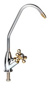 Wholesale Single Handle Brass Gooseneck Kitchen Faucet / Long Neck Kitchen Faucet For Ro System from china suppliers