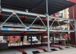 Hydraulic Cylinder Steel Framed Car Parks , ASTM A123 Metal Covered Parking