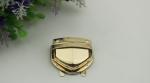 Custom various color zinc alloy handbag metal push locks wholesale
