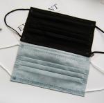 Multiple Color Disposable Face Mask Non Woven Size 17 * 9.7cm Anti Dust
