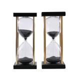 Colorful Wooden Hourglass 25 Minute Hourglass Timer For Home Furnishings