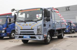Wholesale Box Cargo Truck JAC 4*2 Light Lorry Truck Flat Bed 6 Wheels Single Axle 4 Meters Long Box from china suppliers