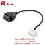 12 Pin Car Wiring Harness Diagnostic Conversion Cable For Tesla Model S/X OBD2