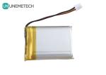 803040 3.7V Li Polymer Rechargeable Battery 3.7Wh 1000mAh Pouch Battery With JST