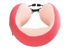 45 D Density Car Neck Rest Pillow , Inflatable Neck Support Travel Pillow