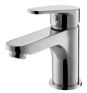 Wholesale Single Lever Bathroom Mixer Tap With 40 Cm Cold Hot Water 3/8 Inch Hoses from china suppliers