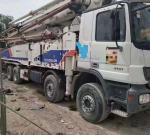 Zoomlion 56m Used Pump Truck Batching Plate Truck Pump within 1370mm Feeding
