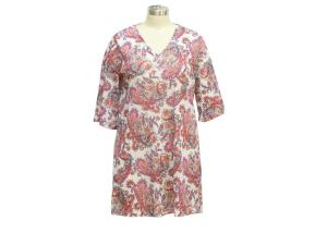 Wholesale Nice And Cool Womens Mesh Dress , 3 4 Sleeve Casual Summer Dresses Fashionable from china suppliers