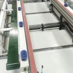 Four Sides Circular Cutting Off Saw Machine for Wood Door Panels in Furniture