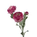 Three flocking lotus artificial flowers, peony furniture, living room and dining