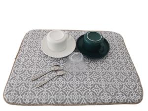 Wholesale Washable 100% Polyester Dish Drying Mat Absorbent Dish Drainer Mat from china suppliers