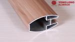 Customizable Wood Finish Aluminium Profiles 6063-T5 Kitchen Cabinet Skins Wood