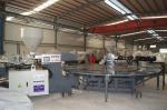 Automatic Safety Shoe Making Machine , PVC Sports Shoe Sole Mould Making Machine
