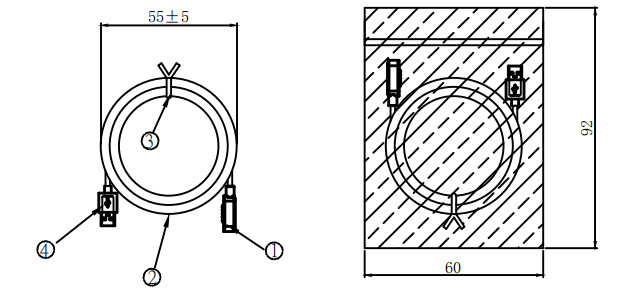 5 Pin Magnetic Cable Connector 2.54mm Pitch Spring Loaded Wire Connectors Customized