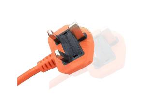 Wholesale BS1363 13A 250V UK Power Cord For Steam Iron , 3 Prong Appliance Cord from china suppliers
