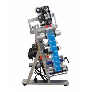 Semi Automatic Vertical Round Bottle Labeler With Date Coding Function